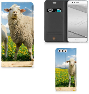 B2Ctelecom Uniek Design Hoesje Schaap en Lammetje Huawei P10 Plus