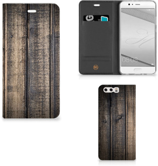 B2Ctelecom Uniek Design Hoesje Steigerhout Huawei P10 Plus