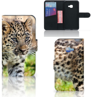 B2Ctelecom Uniek Hoesje Baby Luipaard voor de Samsung Galaxy Xcover 4