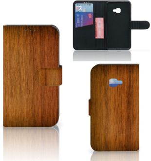 B2Ctelecom Uniek Hoesje Hout voor de Samsung Galaxy Xcover 4