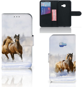 B2Ctelecom Uniek Hoesje Paarden voor de Samsung Galaxy Xcover 4