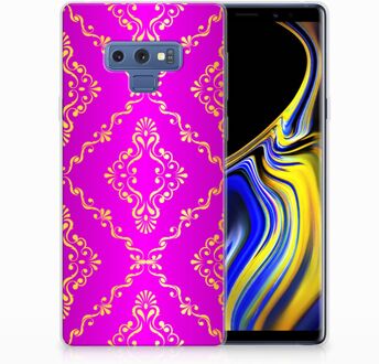 B2Ctelecom Uniek TPU Hoesje Barok Roze Geschikt voor Samsung Galaxy Note 9