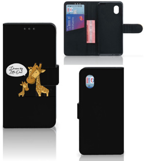 B2Ctelecom Wallet Book Case Alcatel 1B (2020) GSM Hoesje Giraffe