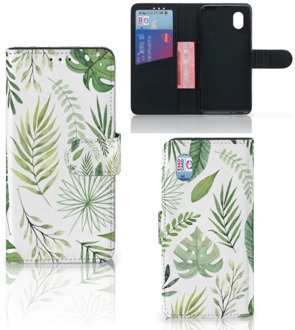 B2Ctelecom Wallet Book Case Alcatel 1B (2020) Smartphone Hoesje Leaves