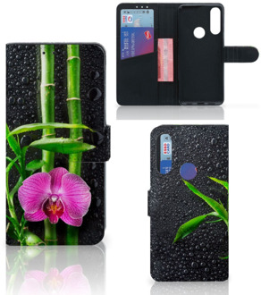 B2Ctelecom Wallet Book Case Alcatel 1S 2020 Hoesje Orchidee