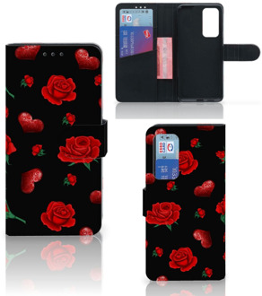 B2Ctelecom Wallet Book Case Huawei P40 Smartphone Hoesje Valentijnscadeau