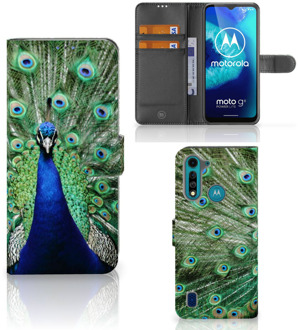 B2Ctelecom Wallet Book Case Motorola G8 Power Lite GSM Hoesje Pauw