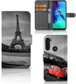 B2Ctelecom Wallet Book Case Motorola Moto G Pro Hoesje Eiffeltoren