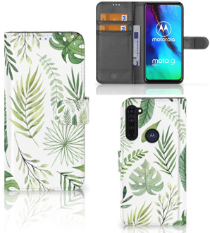 B2Ctelecom Wallet Book Case Motorola Moto G Pro Smartphone Hoesje Leaves