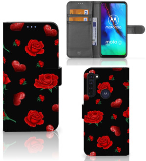 B2Ctelecom Wallet Book Case Motorola Moto G Pro Smartphone Hoesje Valentijnscadeau