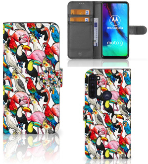 B2Ctelecom Wallet Book Case Motorola Moto G Pro Telefoon Hoesje Birds