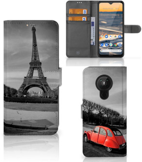 B2Ctelecom Wallet Book Case Nokia 5.3 Hoesje Eiffeltoren