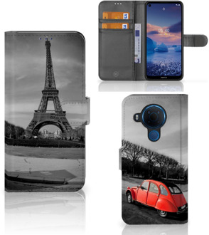 B2Ctelecom Wallet Book Case Nokia 5.4 Hoesje Eiffeltoren