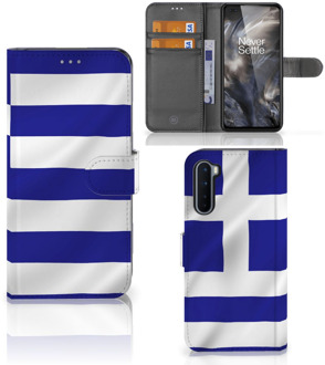 B2Ctelecom Wallet Book Case OnePlus Nord GSM Hoesje Griekenland