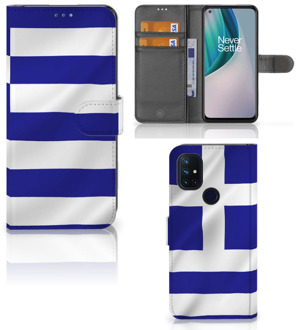 B2Ctelecom Wallet Book Case OnePlus Nord N10 GSM Hoesje Griekenland