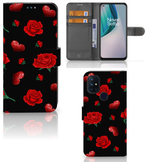 B2Ctelecom Wallet Book Case OnePlus Nord N10 Smartphone Hoesje Valentijnscadeau