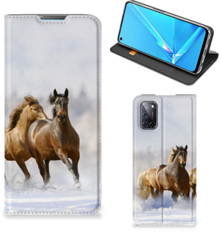 B2Ctelecom Wallet Book Case OPPO A52 | A72 Smart Cover Hoesje Paarden