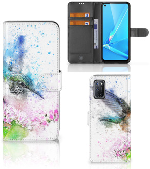 B2Ctelecom Wallet Book Case OPPO A72 | OPPO A52 Hoesje Vogel