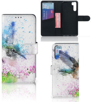 B2Ctelecom Wallet Book Case OPPO A91 | Reno3 Hoesje Vogel