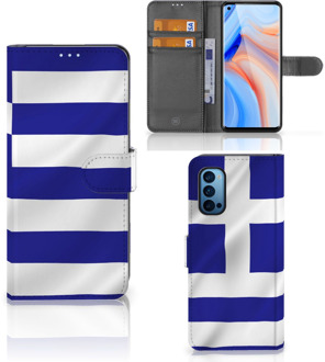 B2Ctelecom Wallet Book Case OPPO Reno 4 Pro 5G GSM Hoesje Griekenland