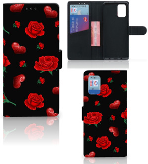 B2Ctelecom Wallet Book Case Samsung Galaxy A02s Flip Cover Samsung M02s Smartphone Hoesje Valentijnscadeau