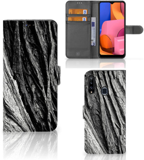 B2Ctelecom Wallet Book Case Samsung Galaxy A20s Smartphone Hoesje Valentijn Cadeautje Man Boomschors