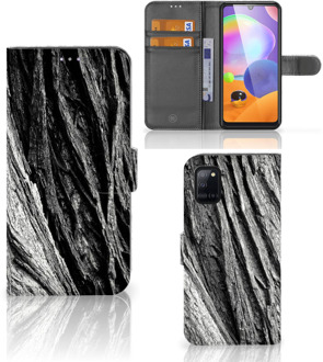 B2Ctelecom Wallet Book Case Samsung Galaxy A31 Smartphone Hoesje Valentijn Cadeautje Man Boomschors