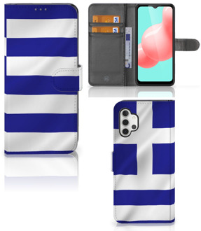 B2Ctelecom Wallet Book Case Samsung Galaxy A32 5G GSM Hoesje Griekenland