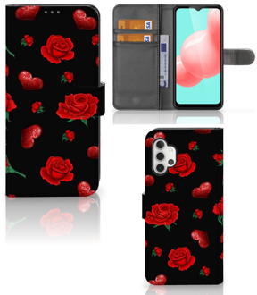 B2Ctelecom Wallet Book Case Samsung Galaxy A32 5G Smartphone Hoesje Valentijnscadeau