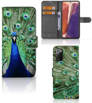 B2Ctelecom Wallet Book Case Samsung Galaxy Note 20 GSM Hoesje Pauw