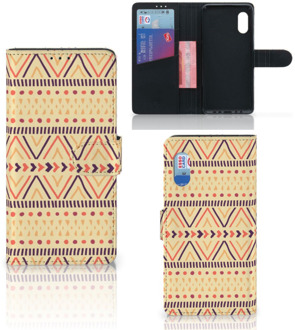 B2Ctelecom Wallet Book Case Samsung Xcover Pro GSM Hoesje Aztec Yellow