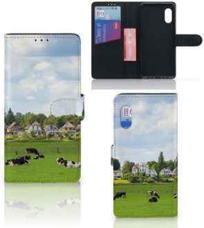 B2Ctelecom Wallet Book Case Samsung Xcover Pro Smartphone Hoesje Hollandse Koeien