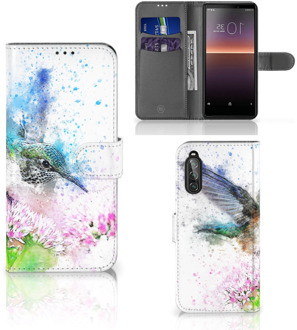 B2Ctelecom Wallet Book Case Sony Xperia 10 II Hoesje Vogel