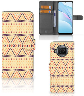 B2Ctelecom Wallet Book Case Xiaomi Mi 10T Lite GSM Hoesje Aztec Yellow