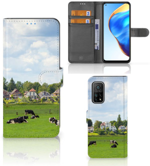 B2Ctelecom Wallet Book Case Xiaomi Mi 10T Pro | Mi 10T Smartphone Hoesje Hollandse Koeien