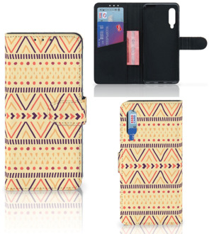 B2Ctelecom Wallet Book Case Xiaomi Mi 9 GSM Hoesje Aztec Yellow