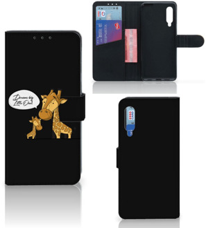 B2Ctelecom Wallet Book Case Xiaomi Mi 9 GSM Hoesje Giraffe