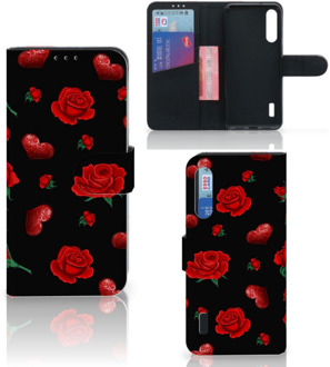 B2Ctelecom Wallet Book Case Xiaomi Mi A3 Smartphone Hoesje Valentijnscadeau