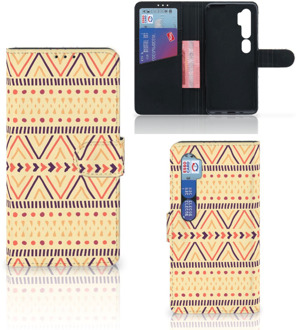 B2Ctelecom Wallet Book Case Xiaomi Mi Note 10 Pro GSM Hoesje Aztec Yellow