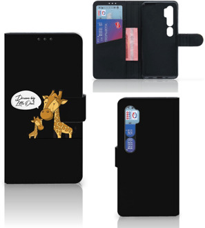 B2Ctelecom Wallet Book Case Xiaomi Mi Note 10 Pro GSM Hoesje Giraffe