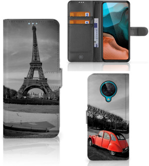 B2Ctelecom Wallet Book Case Xiaomi Poco F2 Pro Hoesje Eiffeltoren