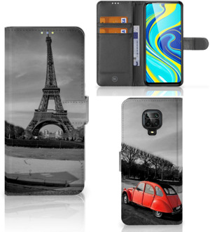 B2Ctelecom Wallet Book Case Xiaomi Redmi Note 9 Pro | Note 9S Hoesje Eiffeltoren