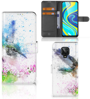 B2Ctelecom Wallet Book Case Xiaomi Redmi Note 9 Pro | Note 9S Hoesje Vogel