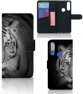 B2Ctelecom Wallet Bookcase Alcatel 1S 2020 Hoesje Tijger