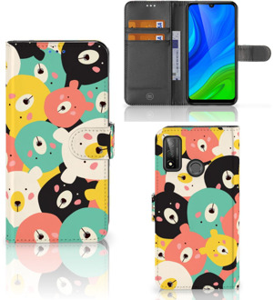 B2Ctelecom Wallet Bookcase Huawei P Smart 2020 Telefoonhoesje Bears