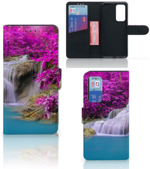 B2Ctelecom Wallet Bookcase Huawei P40 Telefoonhoesje Waterval