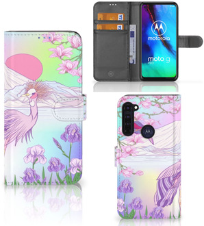 B2Ctelecom Wallet Bookcase Motorola Moto G Pro Telefoonhoesje Vogel