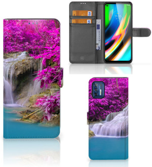 B2Ctelecom Wallet Bookcase Motorola Moto G9 Plus Telefoonhoesje Waterval