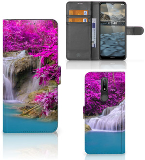 B2Ctelecom Wallet Bookcase Nokia 2.4 Telefoonhoesje Waterval