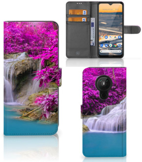 B2Ctelecom Wallet Bookcase Nokia 5.3 Telefoonhoesje Waterval